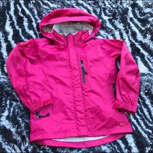 REI Full Zip kids Raincoat